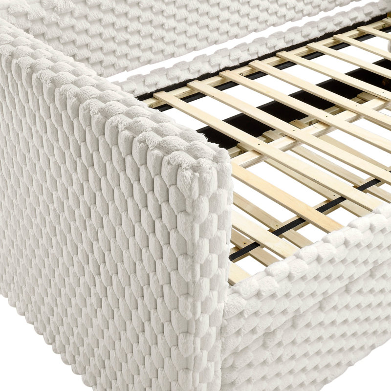 Magnifique lit de jour moderne 1pc, Blanc