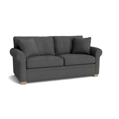 Quaker 77" Rolled Arm Sleeper with Reversible Cushions