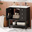 Armoire de meuble-lavabo de style transitionnel 30 po avec lavabo en céramique