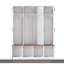 Arbre d'entrée de style campagnard avec 4 crochets cachés, banc polyvalent en noyer avec 8 portes, armoire à chaussures avec compartiments ouverts pour le salon-861140797