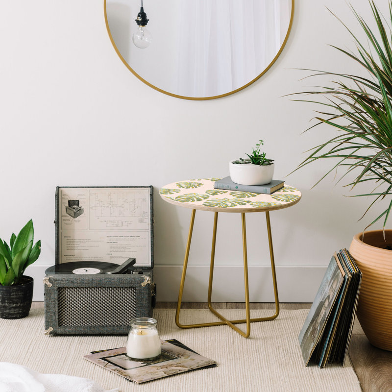 Table de bout ronde Dash and Ash Palm Oasis