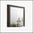 Elettra Rustic Walnut Finish Mirror