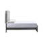 Grand lit (matelas non inclus), wengé