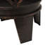 Hada Column Steel Wood Burning Fire Pit
