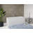 Unwind 67" x 30" Back-To-Wall Soaking Bathtub