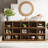 62.99" Long Console Table, Farmhouse Narrow Sofa Table Behind Couch
