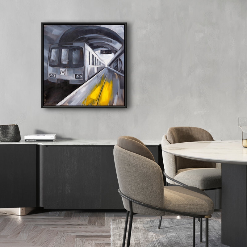 Subway Print On Canvas