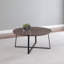 Table basse ronde en bois d'ingénierie Heyer