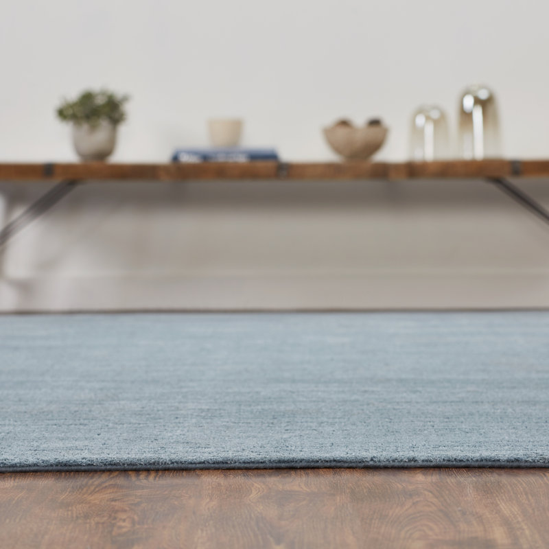 Naschmark Handmade Striped Area Rug, Rectangle 10' x 14'