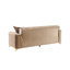 Ensemble de canapé et causeuse 2 pièces Lisa en cuivre avec structure en bois de bouleau massif, rembourrage à ressorts ensachés et pieds en acier inoxydable-47058513-47058512