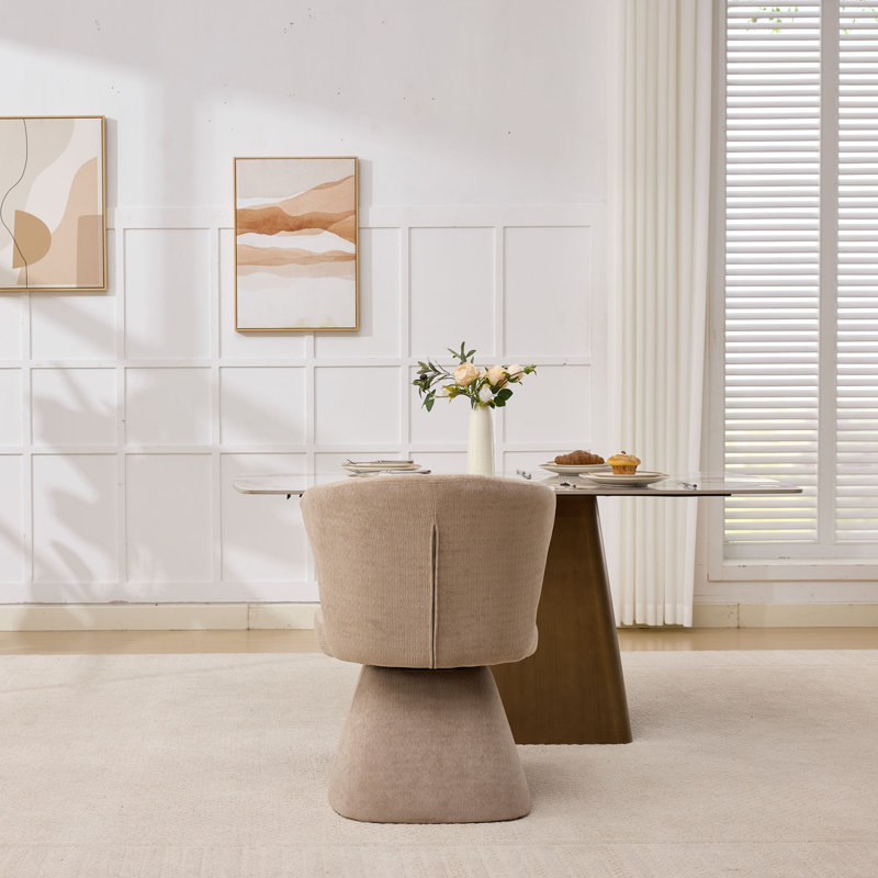 Tabouret de coiffeuse, Brun