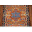 Tapis orange traditionnel en laine orange 3x5