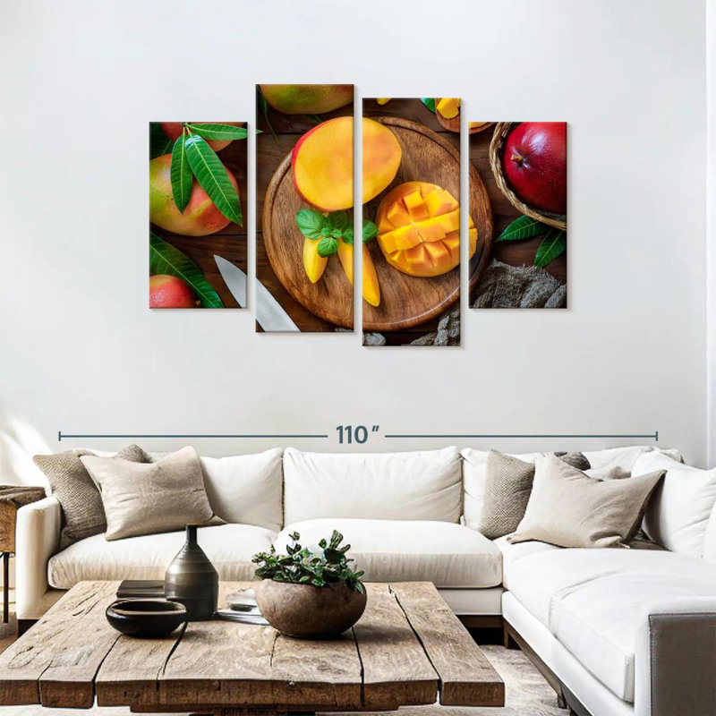 Yarlin Mango, 48" H x 75" W