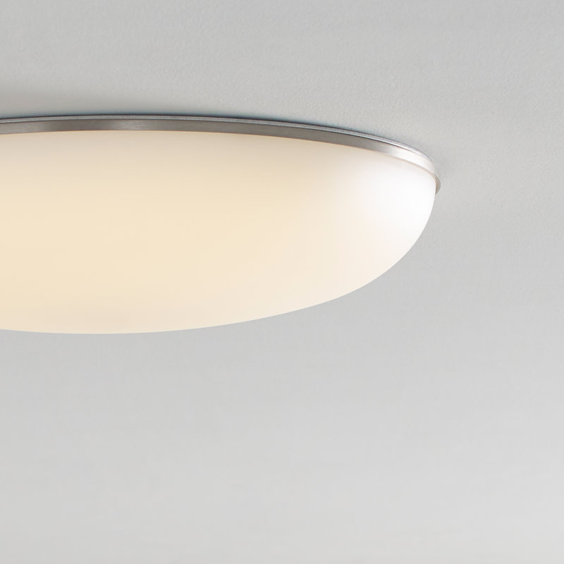 Megan 1 - Light LED Flush Mount, 2700K, Satin Nickel