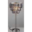 Lampe de table contemporaine à abat-jour en cristal H 27,5 po (1pc / Ctn) (1,01 / 9,25)