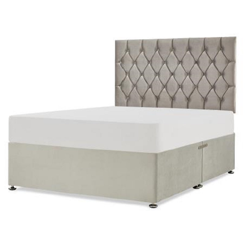 Brenneman Upholstered Headboard, Brown, Small Double (4')