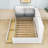 Wood Twin platform bed with Drawers,Shelves,and Headboard-121537574