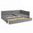 Upholstered Tufted Daybed with Trundle-1710847072