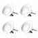 Barowsky 4" Remodel LED Retrofit Recessed Lighting Kit