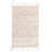 Square Kassandra Striped Hand Loomed Jute Area Rug in Beige-331536996