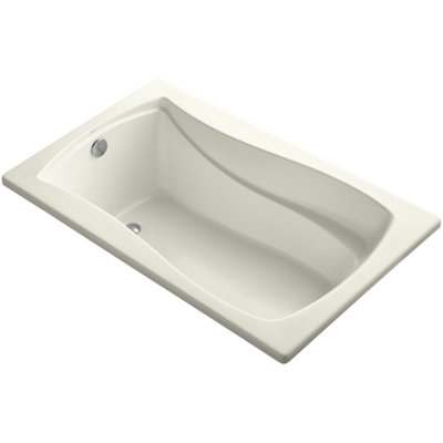 Mariposa Vibracoustic 60" x 36" Soaking Bathtub