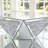 Crystal Prism Mirrored Coffee Table