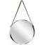 Miroir mural moderne / contemporain en plastique 18 pouces - Argent-1942211270
