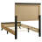 Gutow 52-inch Twin Panel Bed Natural Pine-107098047