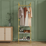 Shaylee 24'' Metal Wall Mounted Clothes Rack