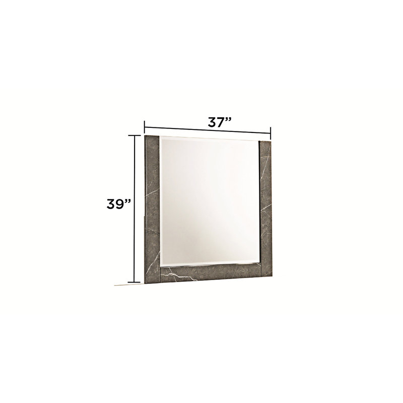 Miroir moderne (miroir inclus seulement)