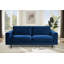 Airron 3 Seater Velvet Sofa-400338333