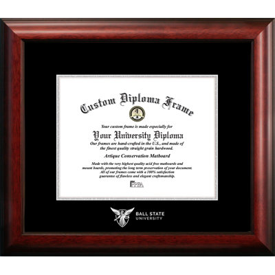 Cadre photo à diplôme en relief boule state university