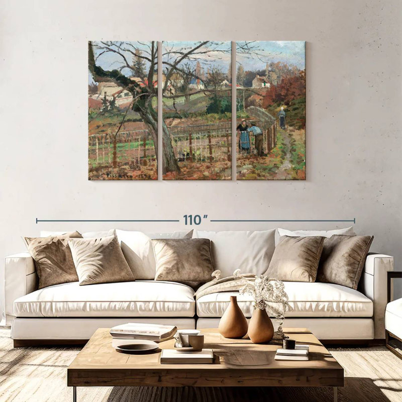 Alvord The Fence 1872, H 48 po x l 74 po