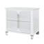 Table de chevet gris BRENDA