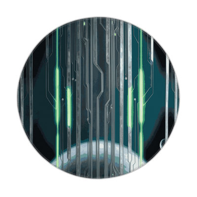 Quantum Cascade Indoor And Outdoor Area Rug