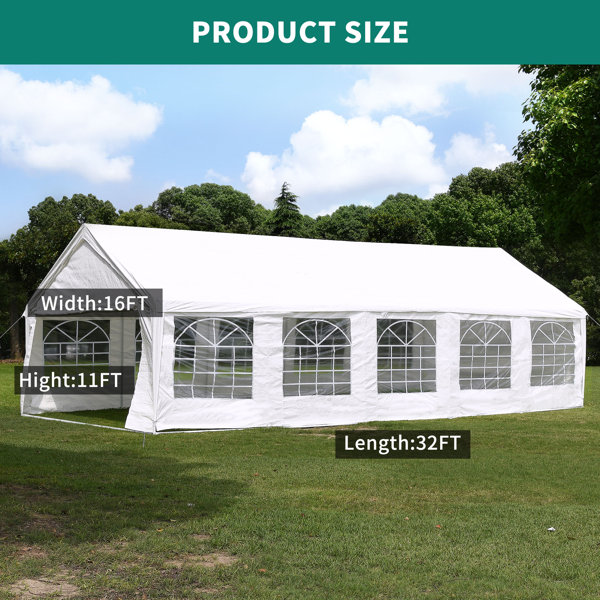 YITAHOME Steel Party Tent Canopy & Reviews | Wayfair