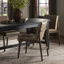 Chaise d'appoint rembourrée en cuir Stavros-1413369517