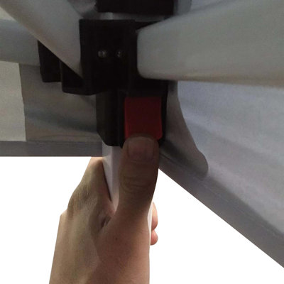 Tente à auvent escamotable de 13 pi x 13 pi Outsunny, abri soleil instantané, tentes pour fêtes, hauteur réglable, avec sac de transport à roulettes pour l'extérieur, le jardin, le patio, les fêtes