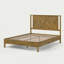 Base de lit avec tête de lit Vivian DELUXE - bois d'acacia-775379059-746022429