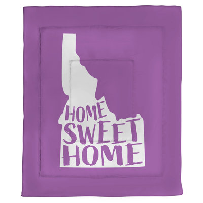 Idaho Modern & Contemporary Polyester Percale Comforter