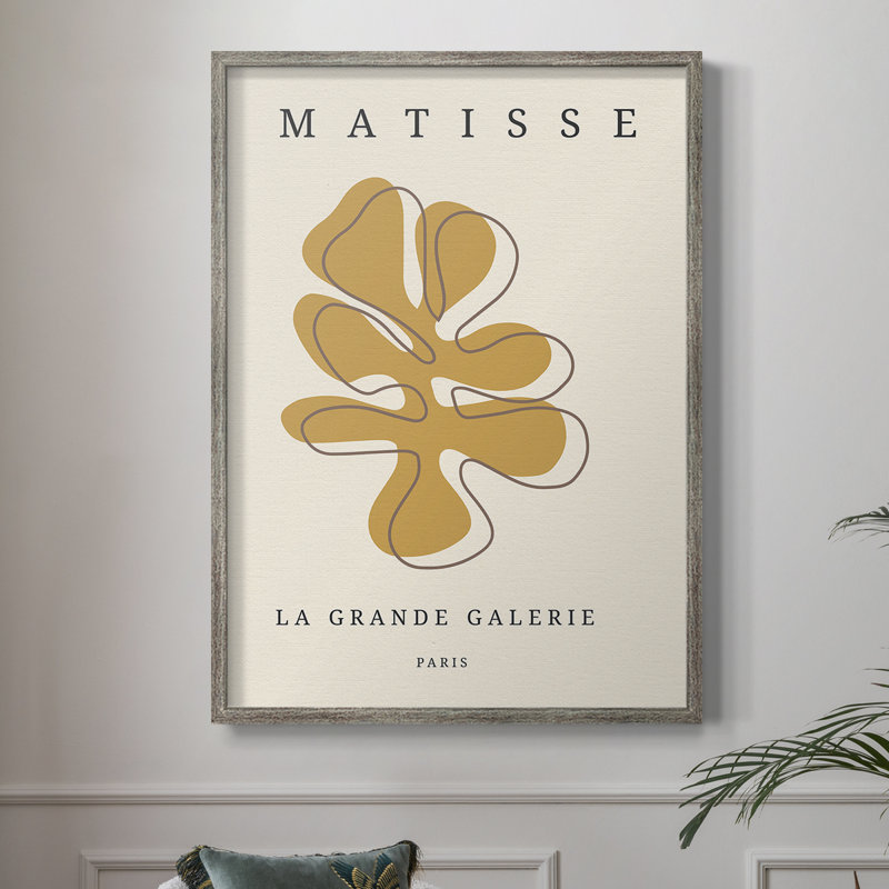 Matisse CECLXVII, reproduction d'art encadrée - bois massif, H 30 po x l 24 po