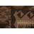Brown Kilim Wool Area Rug 5x7