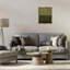 Art mural sur toile flottant abstrait vert rustique, design par Design Fabrikken-1541511680-1541511681