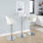 Clear Adjustable Contemporary Bar Table