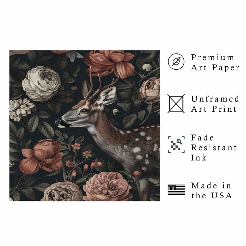 Animaux, animaux, William Morris, H 18 po x l 18 po