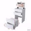 Dressing Table (Makeup Vanity)  - 3 In 1 Vanity Desk (Makeup Vanity) With Open Top Mirror,Small Make Up Makeup Vanity  With Visible Glass Desktop,Compact Makeup Makeup Vanity  With 3 Drawers,, For Bedroom