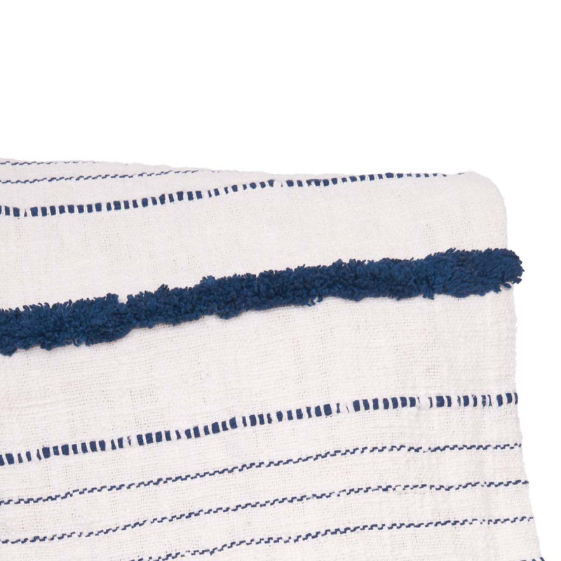 Lee Indigo Throw, Blue