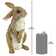 Hopper, the Bunny, Standing Garden Rabbit Statue