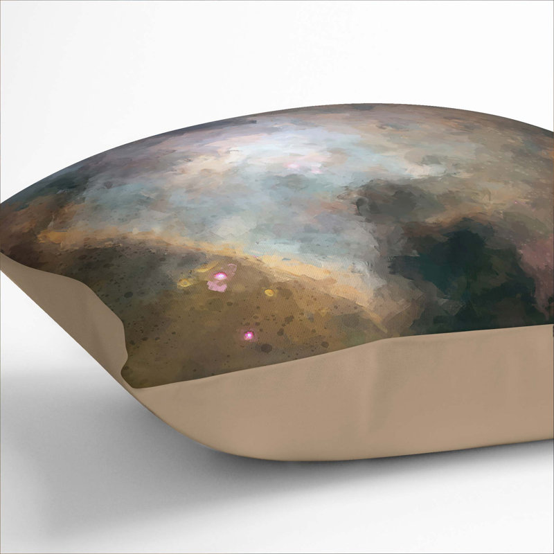 Universe Vol.4 Cushion with Filling, Stone, 40cm H x 40cm W x 15cm D
