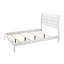 Lit très grand Eve, tête de lit à lattes, pieds chanfreinés, bois gris, moderne-93513282-93513281